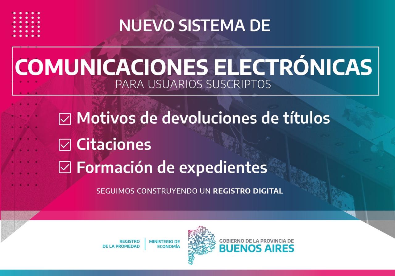 NUEVO SISTEMA DE COMUNICACIONES ELECTRNICAS